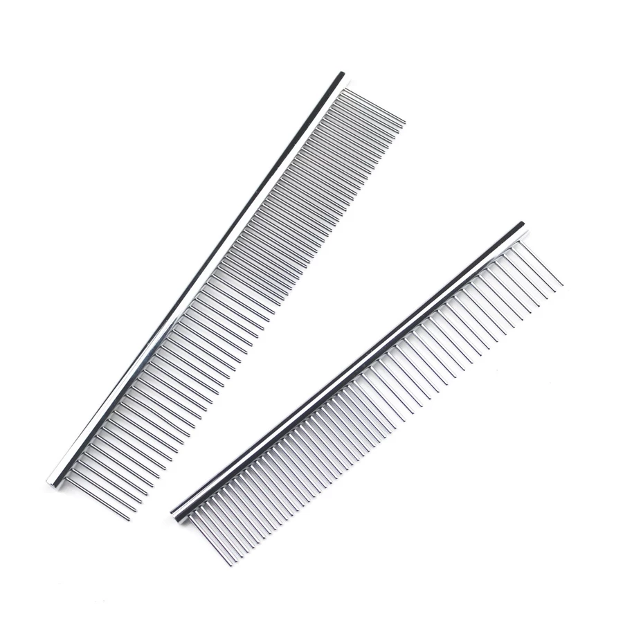 Metal grooming comb